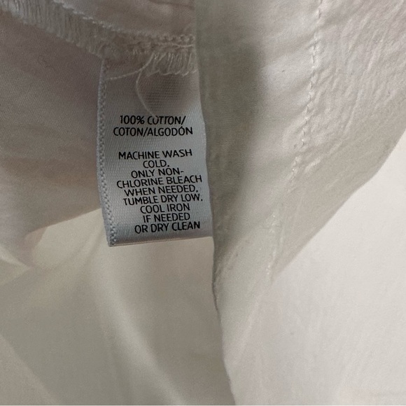 Loft | White The Softened Bell Sleeve Shirt - Picture 8 of 9